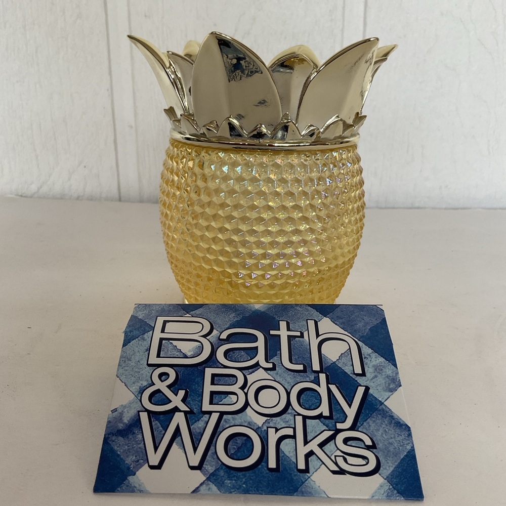 Bath & Body Works Pineapple Hand Soap Holder NWT